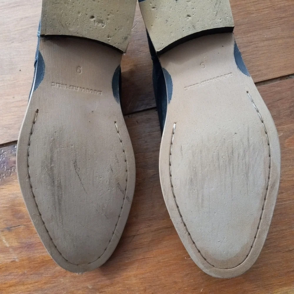 Men’s Banana Republic Mens Suede Leather Oxford Dress Shoe Gray Sz US 9M
